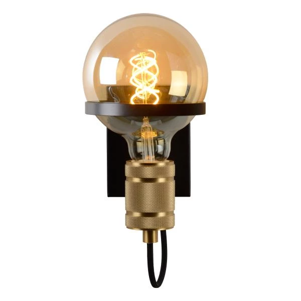 Lucide OTTELIEN - Wall light - Ø 17,7 cm - 1xE27 - Black - detail 2